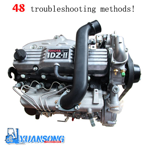 48 forklift engine troubleshooting methods!