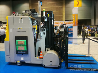 Industrial 4.0 era AVG intelligence storage forklift robot